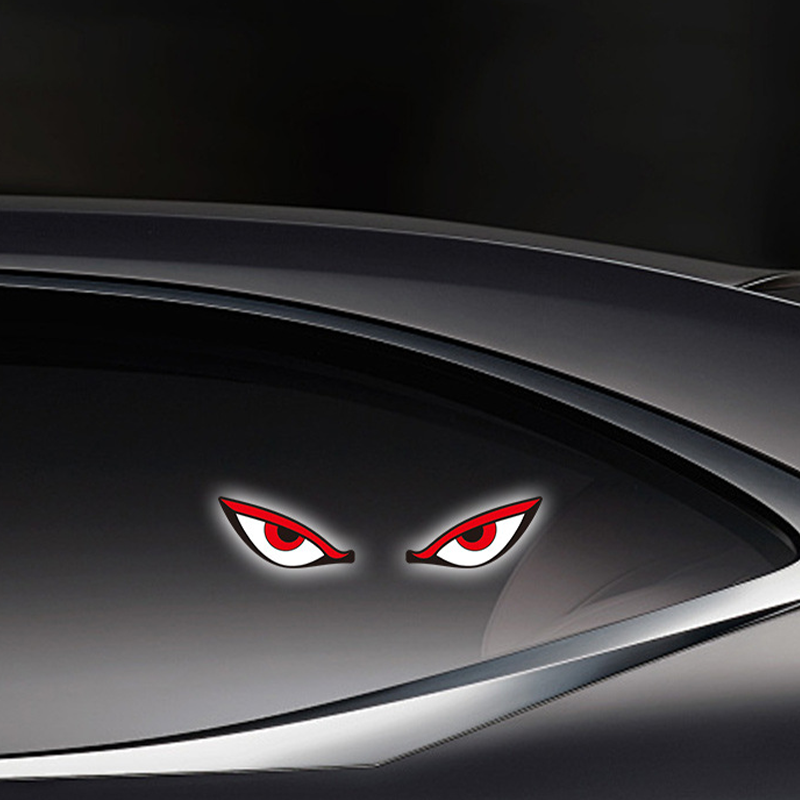 🎁Tijdelijk 50% korting 🚙LED-waarschuwingslampje voor auto's met ‘Devil's Eye’-motief, op zonne-energie