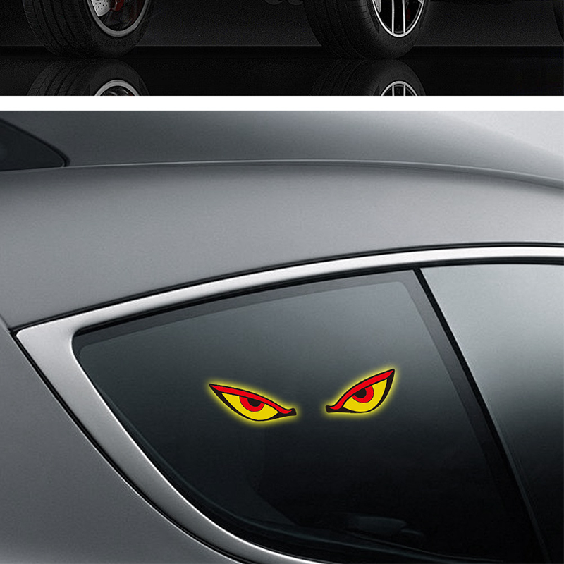 🎁Tijdelijk 50% korting 🚙LED-waarschuwingslampje voor auto's met ‘Devil's Eye’-motief, op zonne-energie