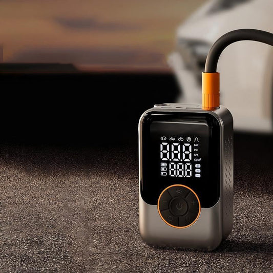 🚗💨 Bandenpomp – Draagbare luchtcompressor