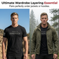 🔥50% OFF🔥Heren-T-shirt met ronde hals en atletische pasvorm