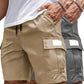 🩳 Tweedelige set + 50% korting🌿 Cargoshorts voor heren – elastische tailleband, lichtgewicht en met veel zakken☀️