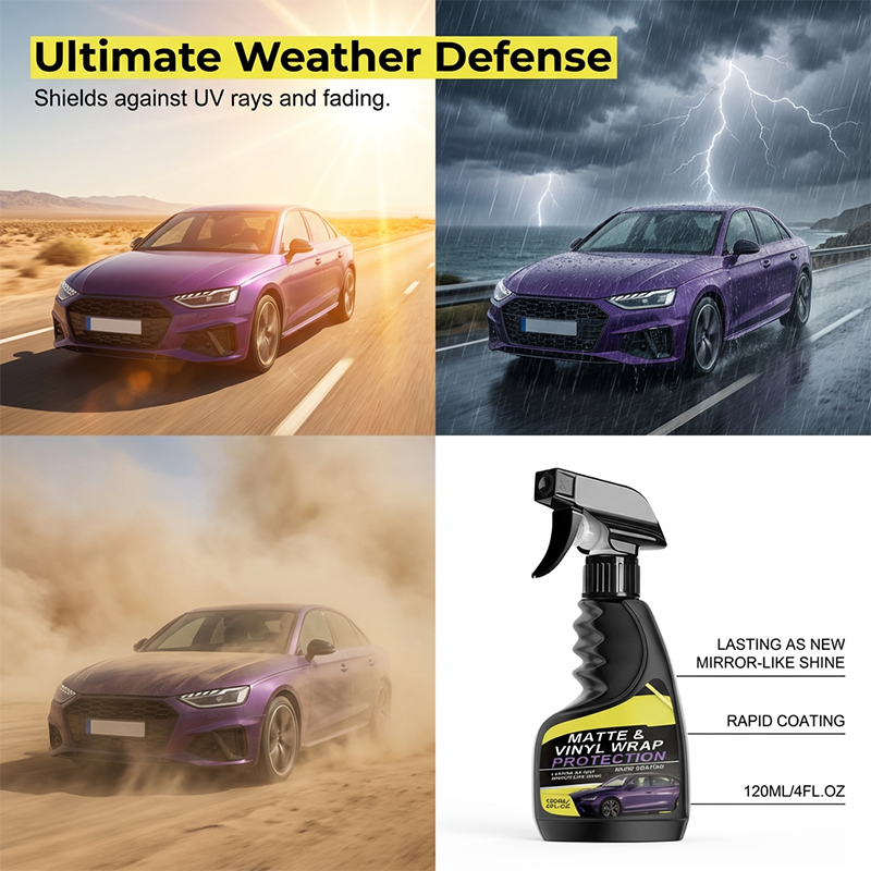 Beschermingsspray voor matte en vinylfolie