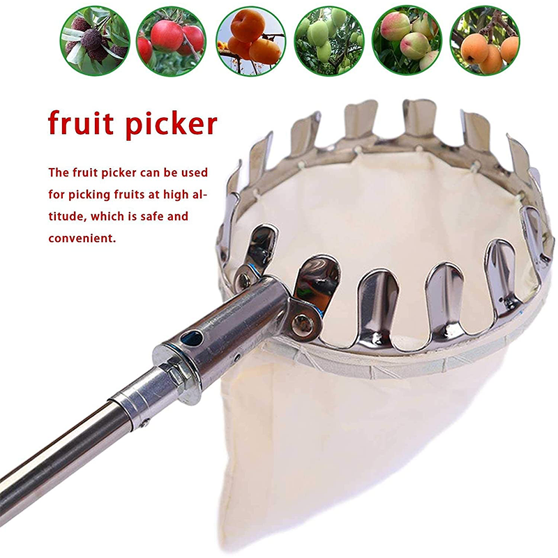 🍎 Fruitplukker met opvangmand