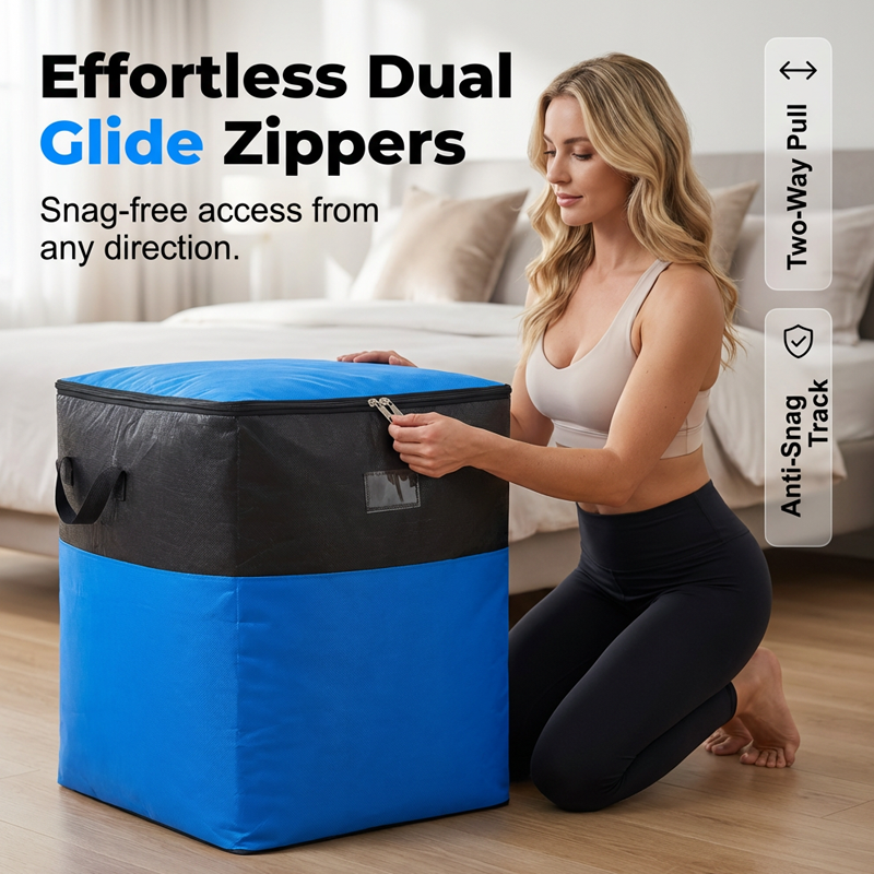 📦 Heavy-Duty verhuis- en opbergtas (tot 180 l) | Supersterk en waterafstotend🏠