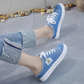 👟 NU 50% KORTING! 👖 Dames denim muiltjes – makkelijk aan te trekken, comfortabele zool & perfect voor een casual zomerlook ☀️