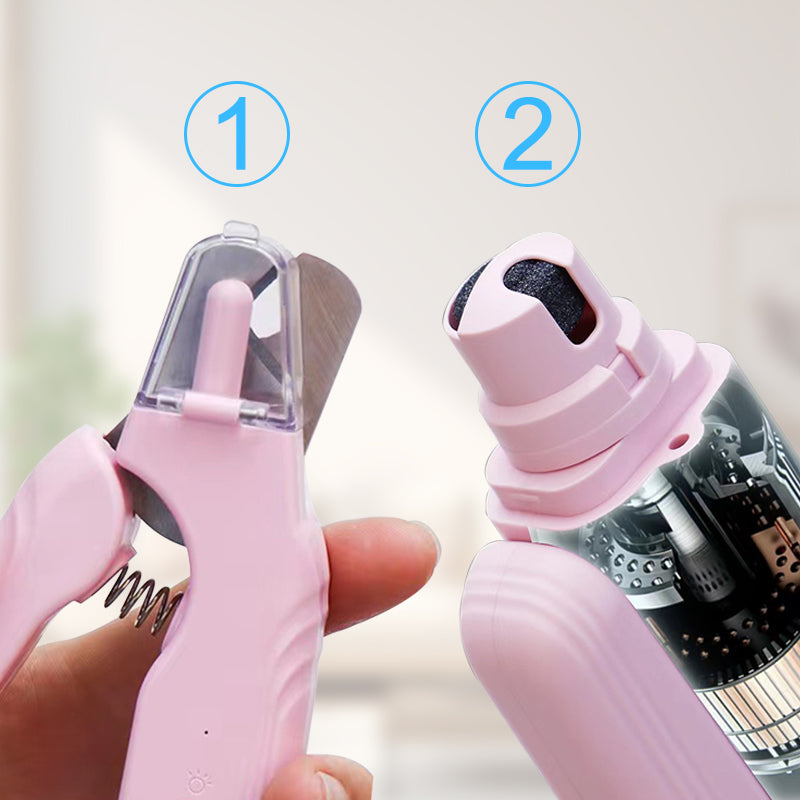 ✂️🐾 LAATSTE DAG 50% KORTING! Nooit meer angst of bloed bij nagels knippen! Deze 2-in-1 LED nagelknipper & slijper werkt stil, antispet en met verlichting – veilig voor jouw huisdier!