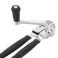 Ergonomische handmatige blikopener met 360° draaiende handgreep