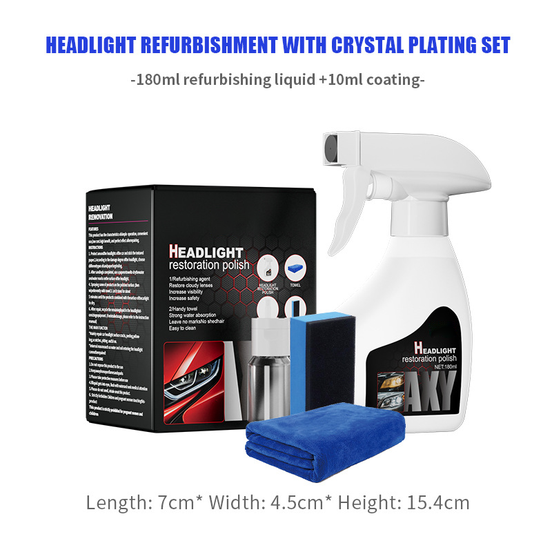 Koplamp herstelspray