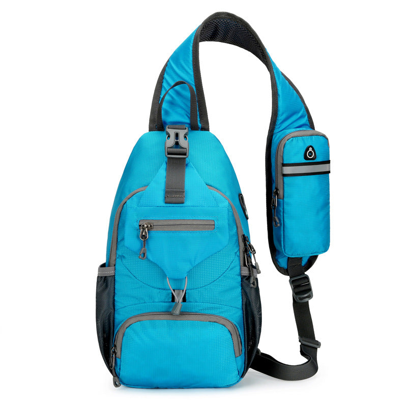 🥳ZOMERUITVERKOOP🥳💞Meer dan 50K+ verkocht!💥50% korting! 🔥 Heren outdoor schoudertas – Meerdere vakken, waterbestendig, ademende achterkant 🌦️