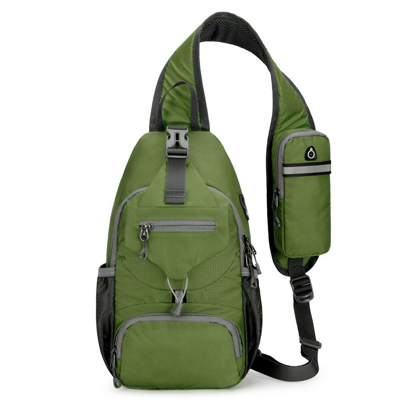 🥳ZOMERUITVERKOOP🥳💞Meer dan 50K+ verkocht!💥50% korting! 🔥 Heren outdoor schoudertas – Meerdere vakken, waterbestendig, ademende achterkant 🌦️