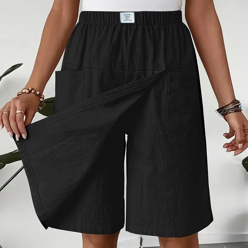 🎁2026 Nieuw binnen 50% KORTING💥Casual wikkelrokje met elastische tailleband voor dames