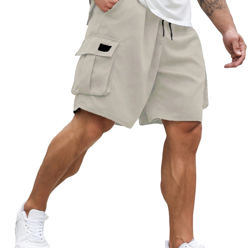 🩳 TIJDELIJKE AANBIEDING: 50% KORTING! ✨ Heren cargoshorts – Relaxed fit, boven de knie, trekkoord, ademend ☀️