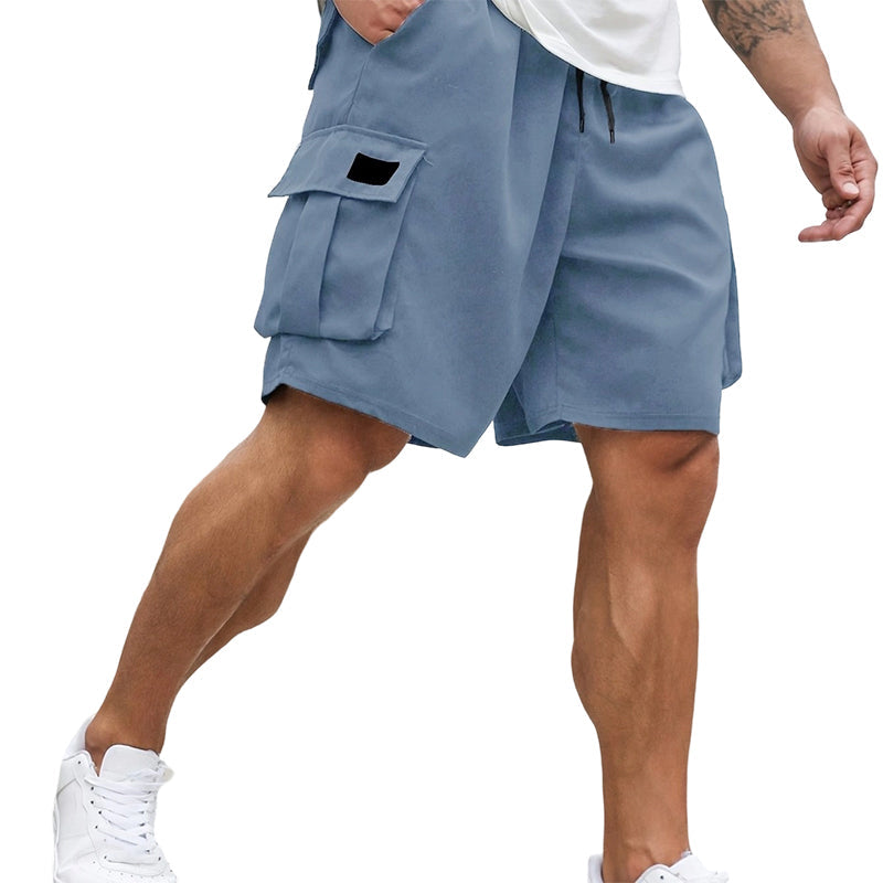 🩳 TIJDELIJKE AANBIEDING: 50% KORTING! ✨ Heren cargoshorts – Relaxed fit, boven de knie, trekkoord, ademend ☀️