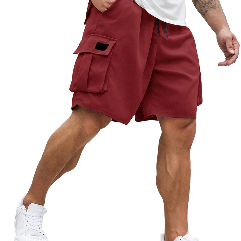 🩳 TIJDELIJKE AANBIEDING: 50% KORTING! ✨ Heren cargoshorts – Relaxed fit, boven de knie, trekkoord, ademend ☀️