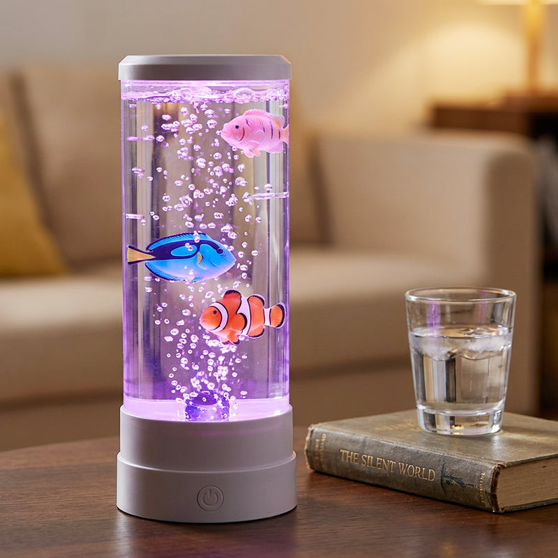 🎁2026 Nieuw binnen 50% KORTING 🎁LED-lamp voor het Bubble Fish-aquarium – Creëer een serene onderwateratmosfeer