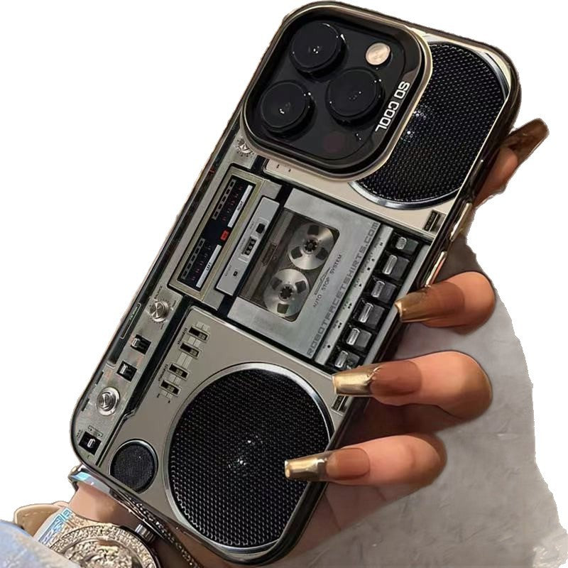 ⏰🎁Retro Boombox Cassette Player Phone Case