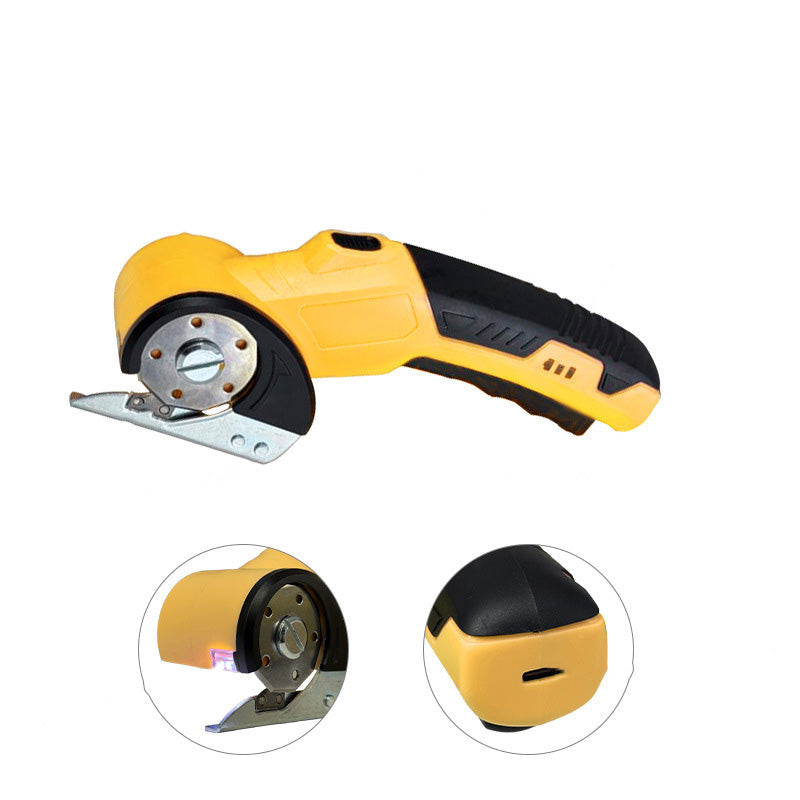 ✂️Set met oplaadbare elektrische scharen – legering + TPE – draadloos & 2000 mAh voor textiel & doe-het-zelf🧵