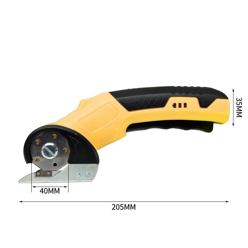 ✂️Set met oplaadbare elektrische scharen – legering + TPE – draadloos & 2000 mAh voor textiel & doe-het-zelf🧵