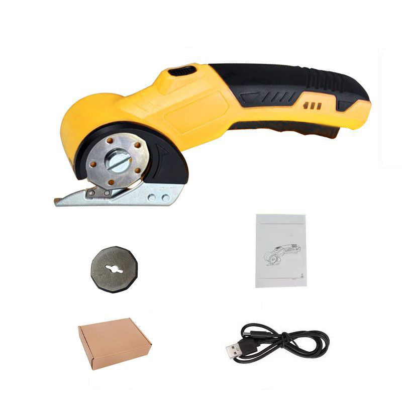 ✂️Set met oplaadbare elektrische scharen – legering + TPE – draadloos & 2000 mAh voor textiel & doe-het-zelf🧵