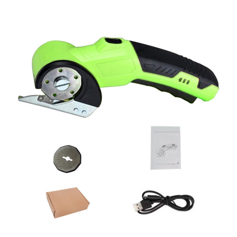 ✂️Set met oplaadbare elektrische scharen – legering + TPE – draadloos & 2000 mAh voor textiel & doe-het-zelf🧵