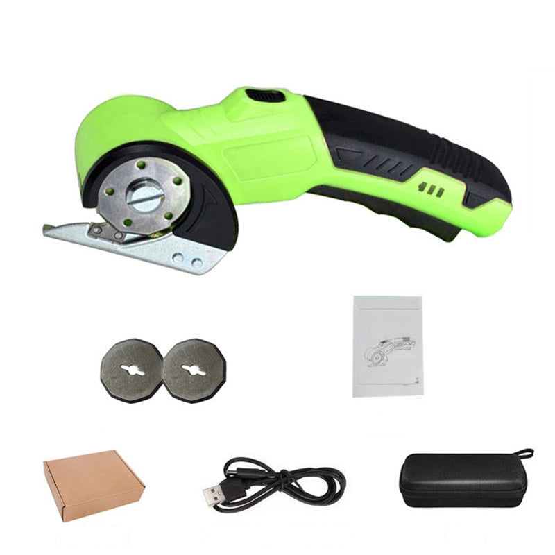 ✂️Set met oplaadbare elektrische scharen – legering + TPE – draadloos & 2000 mAh voor textiel & doe-het-zelf🧵