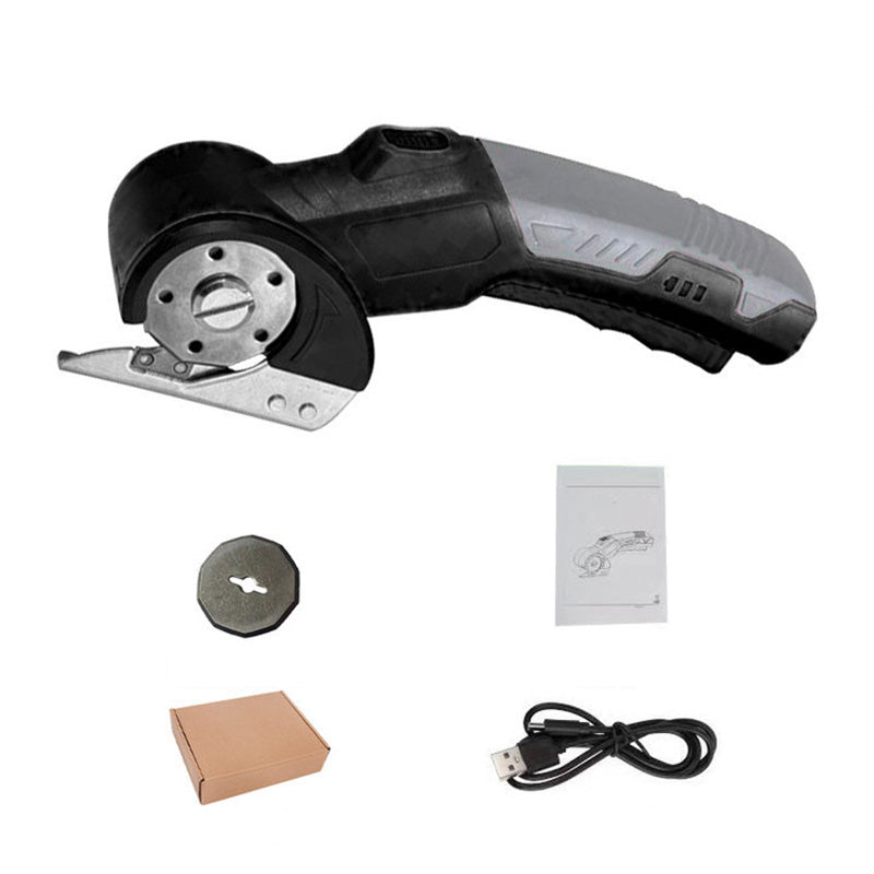 ✂️Set met oplaadbare elektrische scharen – legering + TPE – draadloos & 2000 mAh voor textiel & doe-het-zelf🧵