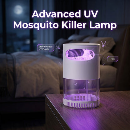 🦟 Stille UV Muggenlamp | Geruisloos & Gifvrij | USB Voeding 🔇🌙