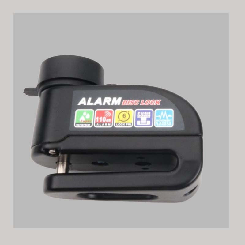 🌞Fris De Lente In Met 50% Korting!🔐110dB Alarm Schijfrem Slot - Zwaar Uitgevoerd & Waterdicht - Voor Motor, Scooter & E-step - Anti-diefstal Bewegingssensor - Inclusief Reservebatterijen