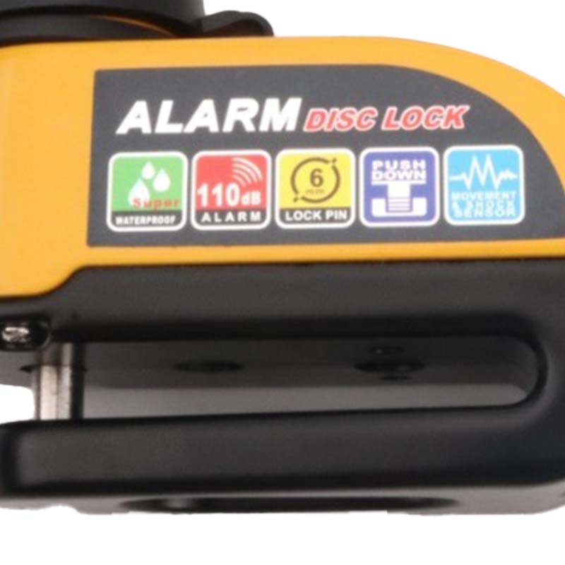 🌞Fris De Lente In Met 50% Korting!🔐110dB Alarm Schijfrem Slot - Zwaar Uitgevoerd & Waterdicht - Voor Motor, Scooter & E-step - Anti-diefstal Bewegingssensor - Inclusief Reservebatterijen
