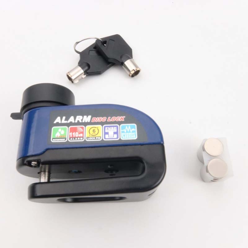 🌞Fris De Lente In Met 50% Korting!🔐110dB Alarm Schijfrem Slot - Zwaar Uitgevoerd & Waterdicht - Voor Motor, Scooter & E-step - Anti-diefstal Bewegingssensor - Inclusief Reservebatterijen