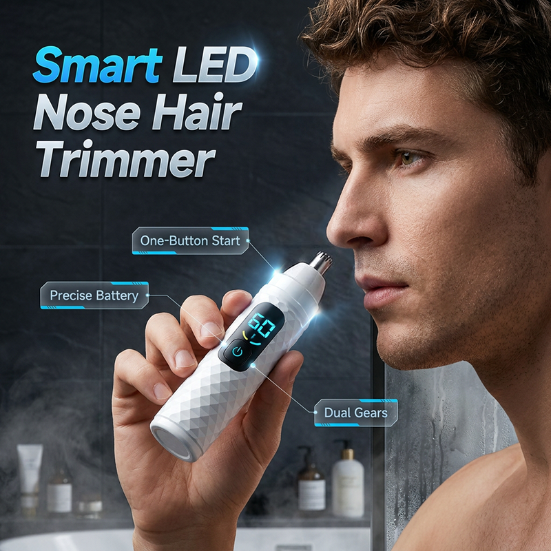 Oplaadbare neushaartrimmer