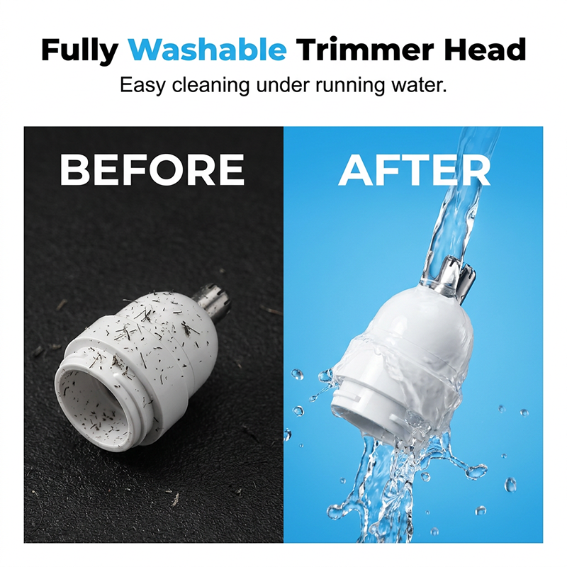 Oplaadbare neushaartrimmer