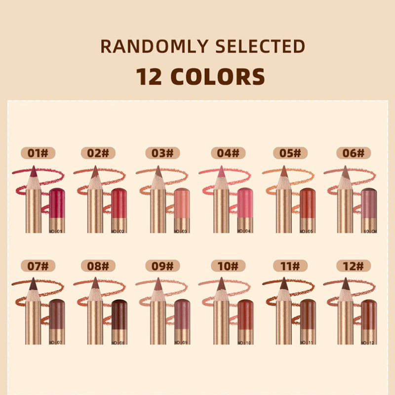 Vlekvrije lippotloden set met 12 kleuren