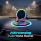 📱 RGB Autotelefoonhouder ✅ Automatisch vastklemmen & Draadloos opladen 🚗