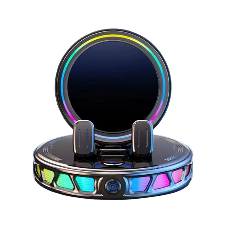 📱 RGB Autotelefoonhouder ✅ Automatisch vastklemmen & Draadloos opladen 🚗
