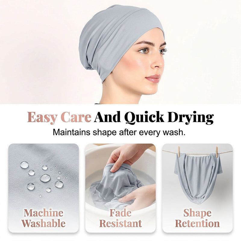 🌺50 % KORTING!✨Hoogwaardige elastische hoofddoek – elastisch, antislip & veelzijdig! ✨
