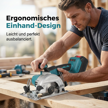 ⚡50% KORTING + GRATIS Verzending🛠️ Borstelloze Accucirkelzaag – Krachtig, draadloos & precisie
