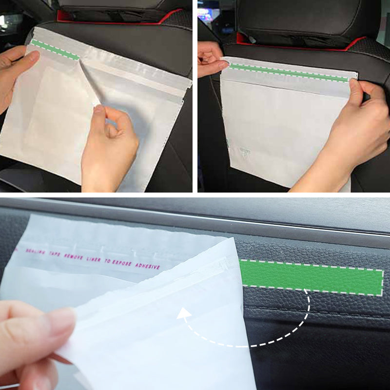 🧼Zelfklevende auto-opbergzakjes – Overal op te plakken🚗
