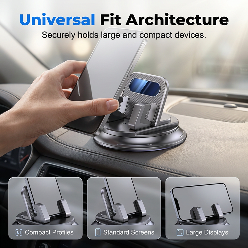 🚗 Draaibare Autotelefoonhouder – Veilig Navigeren Zonder Gedoe onderweg 📱✨