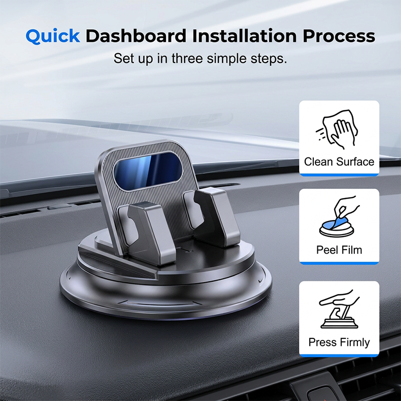 🚗 Draaibare Autotelefoonhouder – Veilig Navigeren Zonder Gedoe onderweg 📱✨