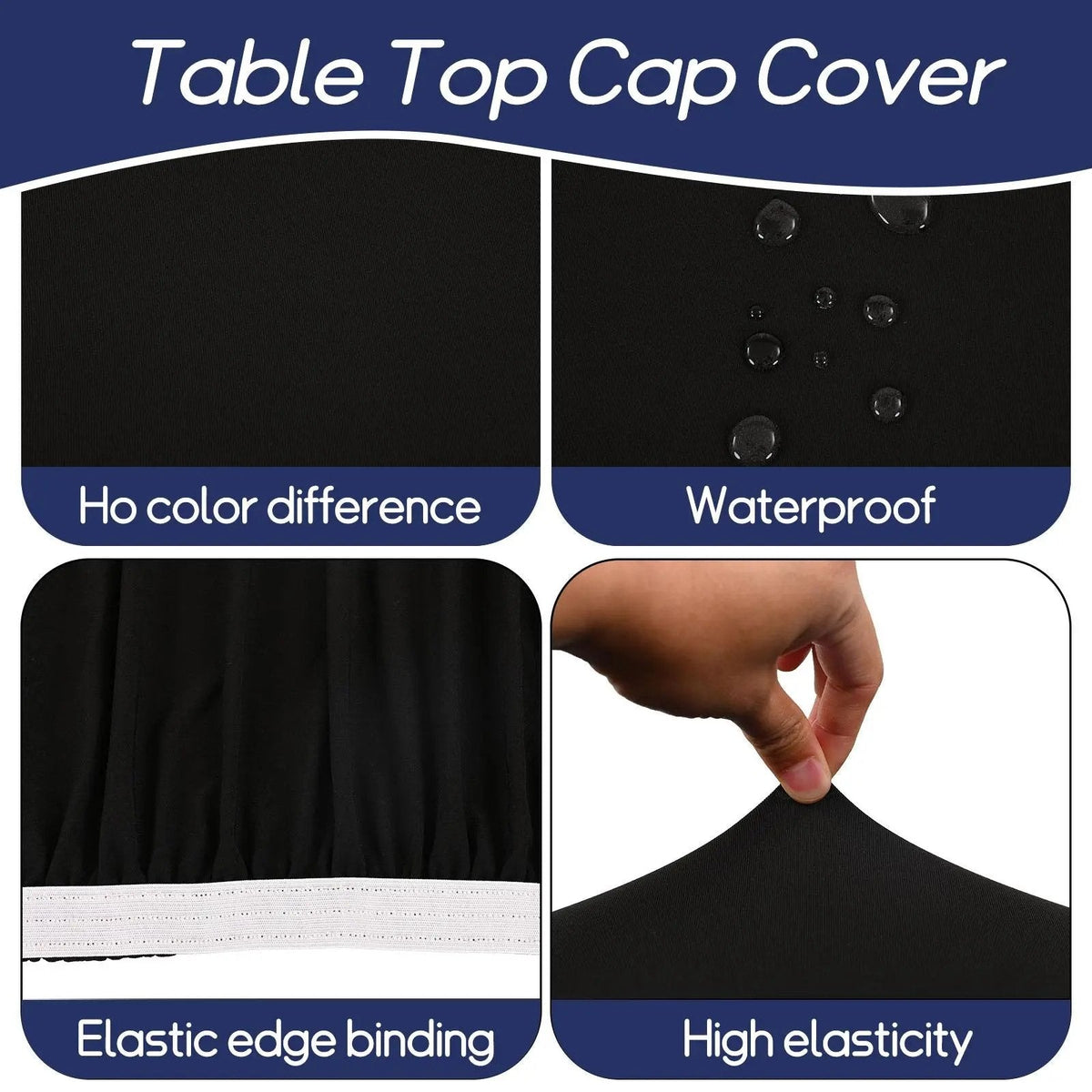 📏 Rekbare Tafel Top Hoes – Past op 4ft, 6ft en 8ft Tafels! ✨ Eenvoudig aan te brengen, waterdicht & windbestendig – perfect voor binnen en buiten. 🍽️💧