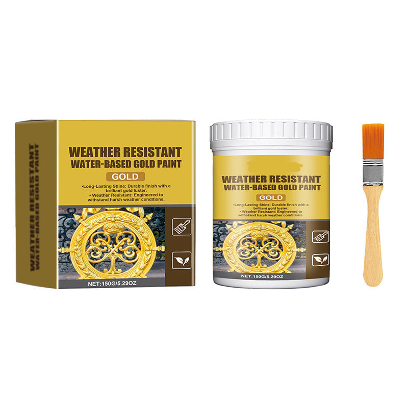 🥳💛 50% KORTING! 50K+ verkocht! Nooit meer gouden verf die na één seizoen vervaagt! Dé weerbestendige waterbasis goudverf met briljante metallic glans – voor metaal, hout & steen!