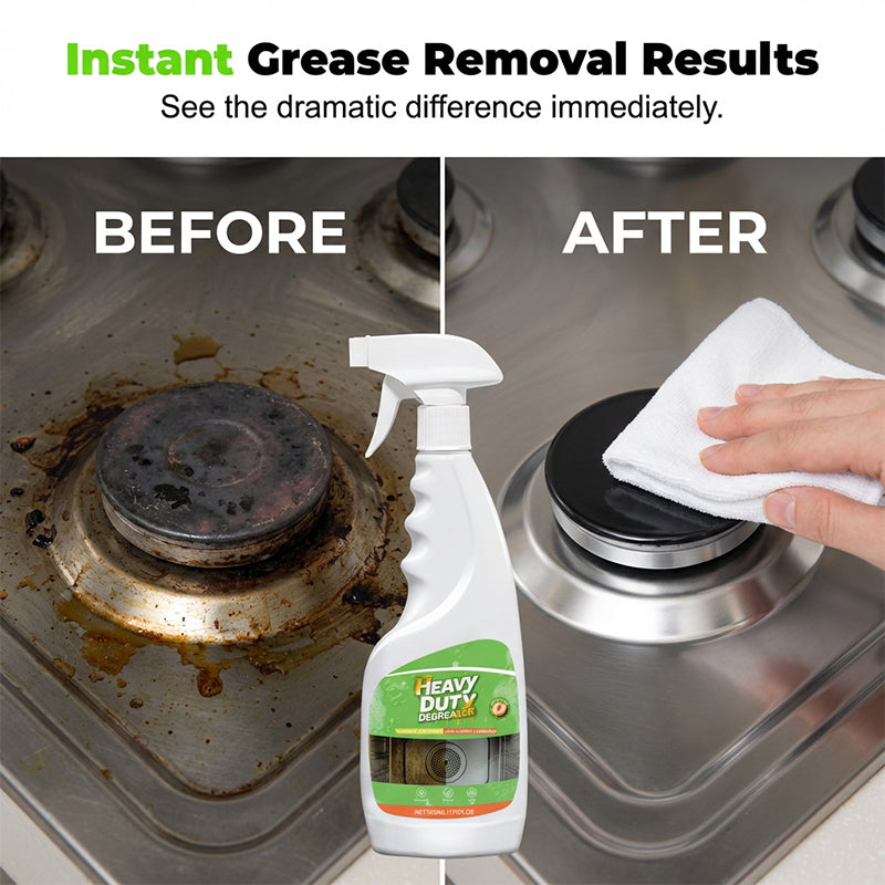 🏆 50% KORTING! 🍑 Krachtige ontvettingsspray voor de keuken – Snelwerkende vetverwijderaar, perfect voor afzuigkappen en met een verfrissende perzikgeur – Eén keer spuiten, en je keuken is weer vlekkeloos schoon ✨