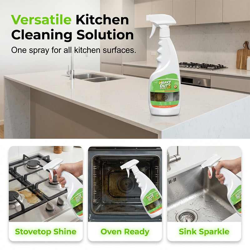 🏆 50% KORTING! 🍑 Krachtige ontvettingsspray voor de keuken – Snelwerkende vetverwijderaar, perfect voor afzuigkappen en met een verfrissende perzikgeur – Eén keer spuiten, en je keuken is weer vlekkeloos schoon ✨
