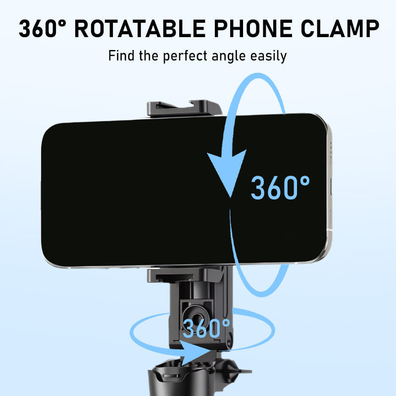 Multifunctionele Bluetooth selfiestick met statiefset