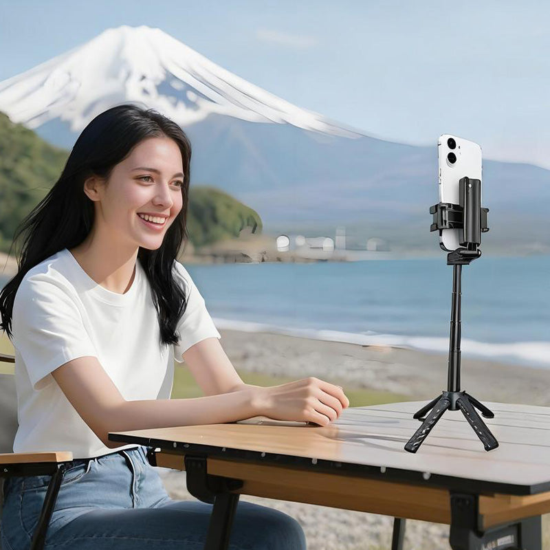 Multifunctionele Bluetooth selfiestick met statiefset