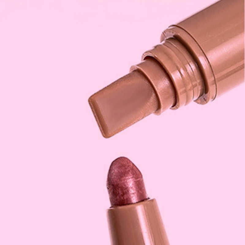 Dubbelzijdige Lipliner Pen met Peptiden