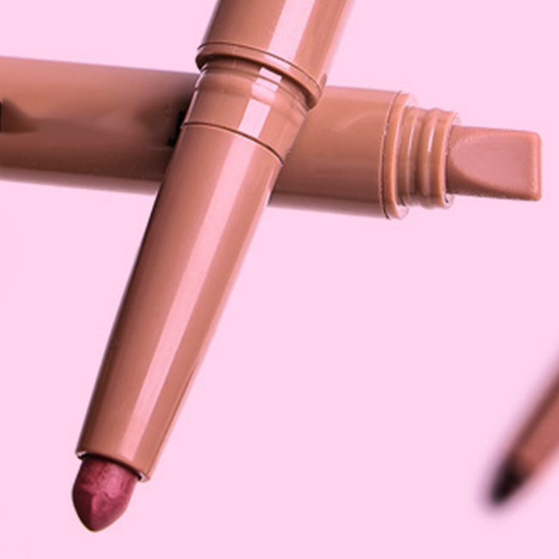 Dubbelzijdige Lipliner Pen met Peptiden