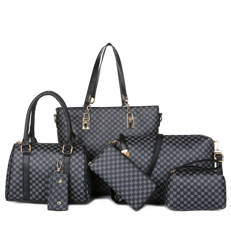 🔥50% korting + gratis verzending👜 6-delige tassenset | ✨ Hoogwaardig PU-leer · Klassiek, duurzaam en gemakkelijk schoon te maken🎒