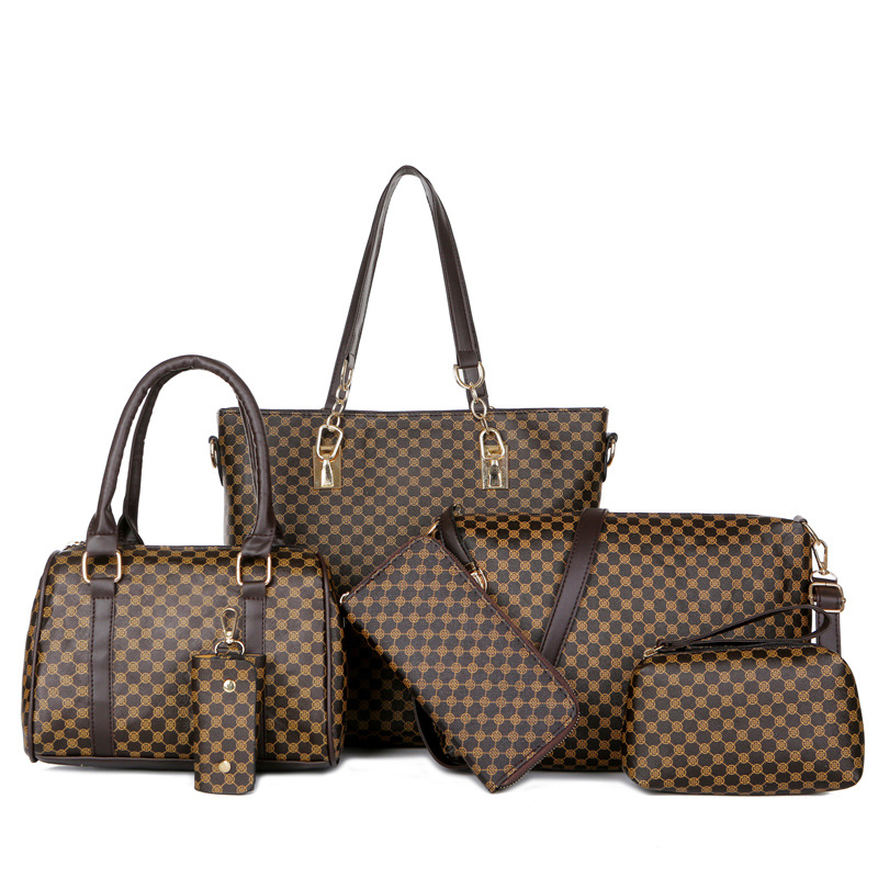 🔥50% korting + gratis verzending👜 6-delige tassenset | ✨ Hoogwaardig PU-leer · Klassiek, duurzaam en gemakkelijk schoon te maken🎒